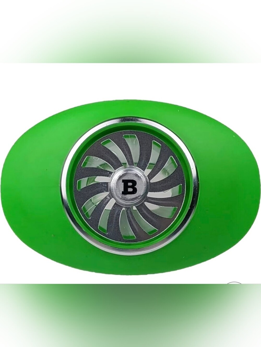 Battle Sports Whip Spinner Oxygen Football Mouthguard - Neon Green